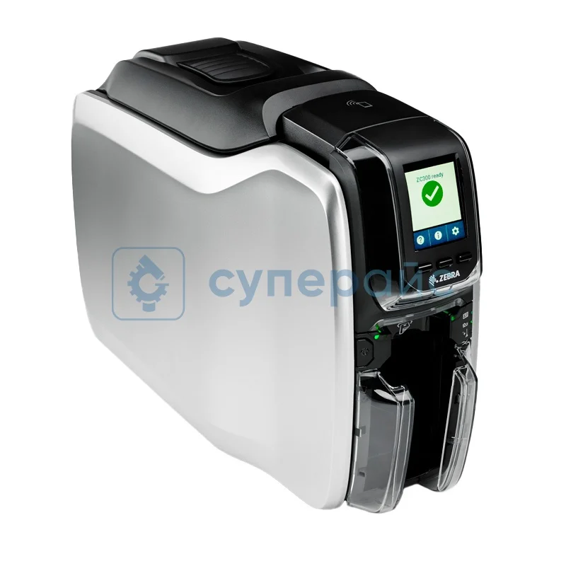 Принтер карточный Zebra ZC300 двухсторонний фото 1