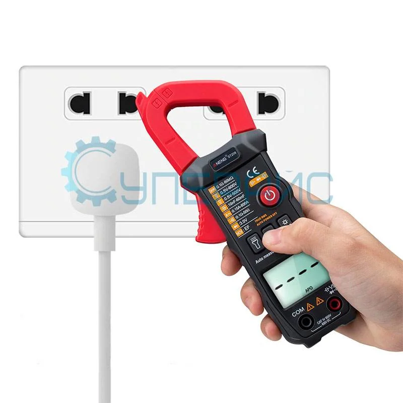 Цифровые смарт-клещи переменного тока ANENG ST208 фото 1