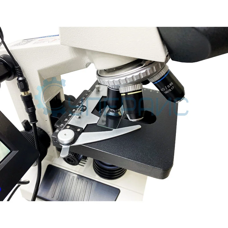 Цифровой биологический микроскоп Saike Digital SK2009H2, тринокулярный фото 1