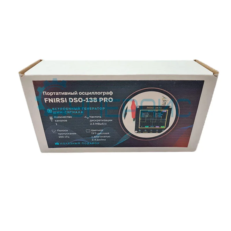 Портативный осциллограф FNIRSI DSO-138 PRO без батареи фото 4