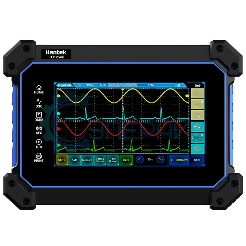 Цифровой планшетный осциллограф Hantek TO1254D фото 1