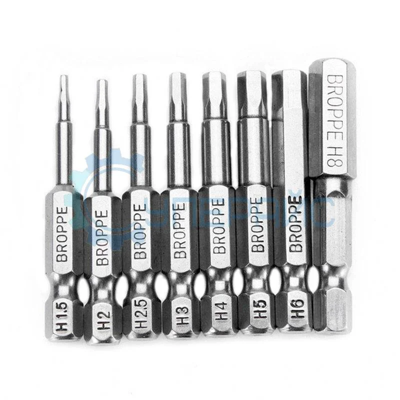 Биты шестигранные BROPPE Hex 8 шт фото 1