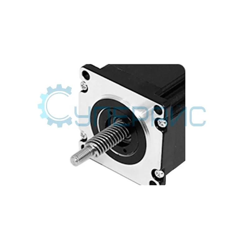 Электромотор шаговый с вал-гайкой UMot 57HS7407T Tr10 * 10 (NEMA 23) фото 2