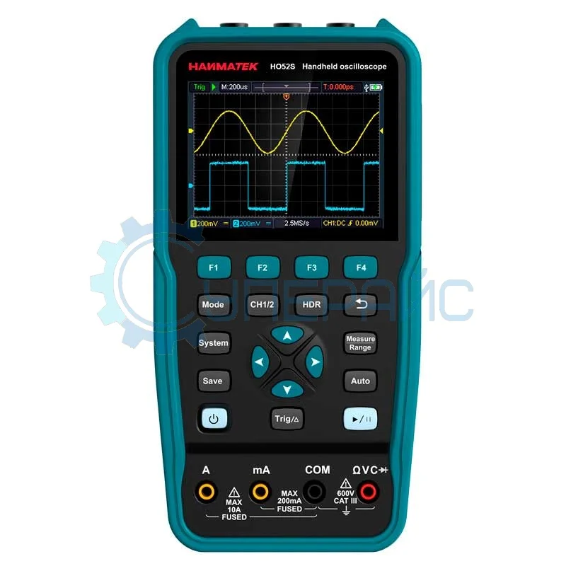 Портативный цифровой осциллограф HANMATEK HO52S фото 1