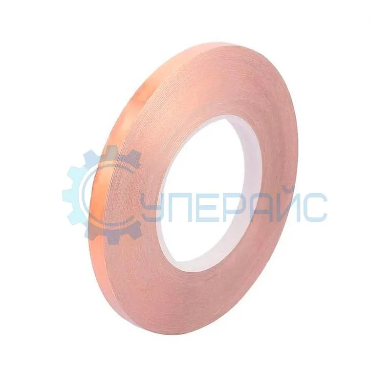 Антистатическая медная лента (медный скотч) 10мм * 25м фото 1