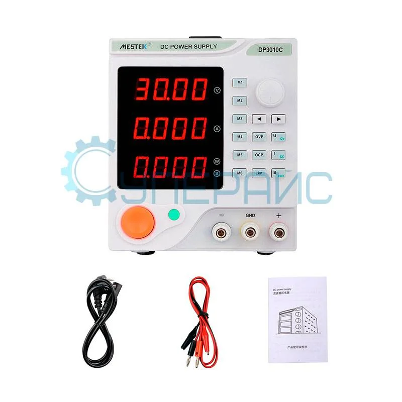 Лабораторный источник питания Mestek DP3010C (30В, 10А) фото 5