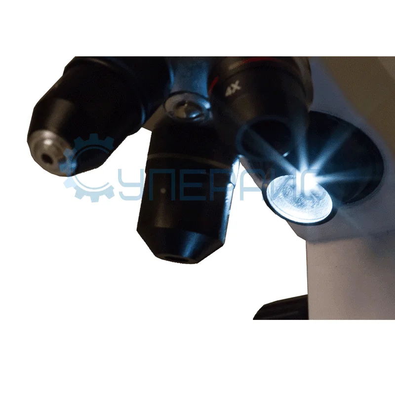 Монокулярный биологический микроскоп Bresser Duolux 20x-1280x фото 6