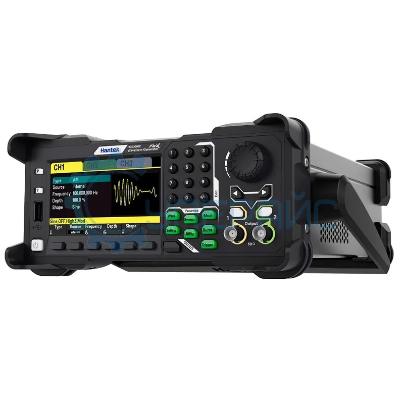 Генератор сигналов произвольной формы Hantek HDG3083C фото 1
