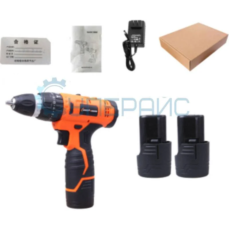 Дрель-шуруповерт Lomvum LV-8612ST с двумя аккумуляторами фото 1