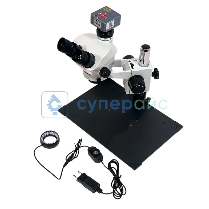 Микроскоп Crystallite ZS7050 с поддержкой 4K мониторов и аксессуарами фото 3