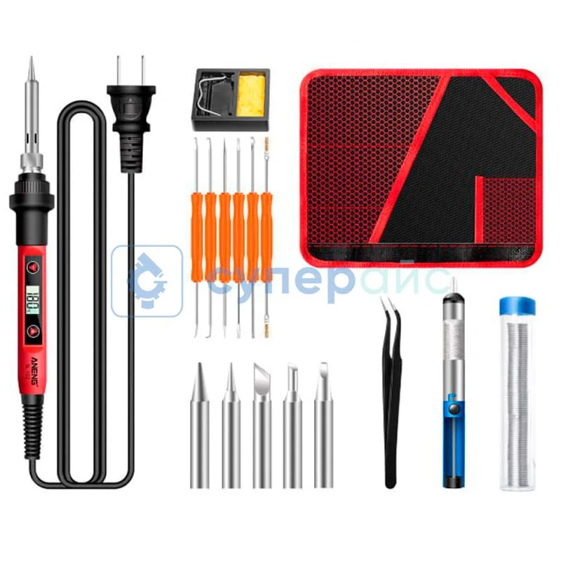 Паяльник ANENG SL102 с набором из 17 предметов фото 3