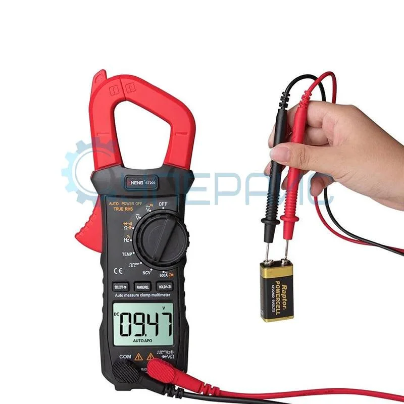 Токовые клещи-мультиметр ANENG ST209 переменного и постоянного тока фото 3