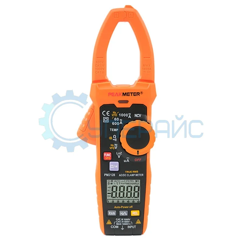 Многофункциональные токовые клещи Peakmeter PM2128 фото 1