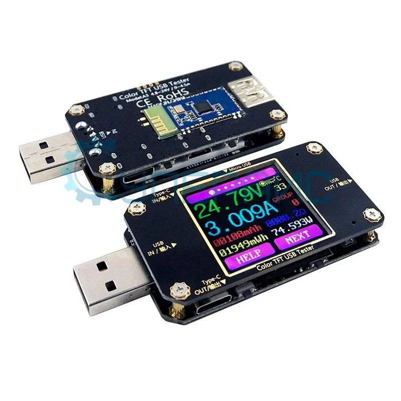 USB тестер емкости аккумуляторов JUWEI ATORCH A3 фото 3