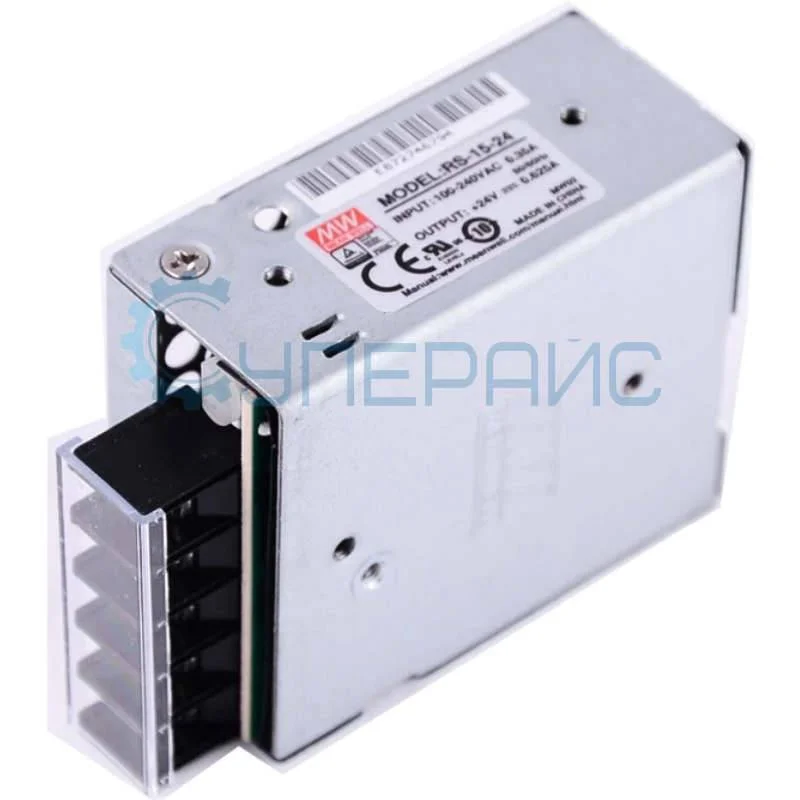 Блок питания Mean Well RS-15-24 фото 2