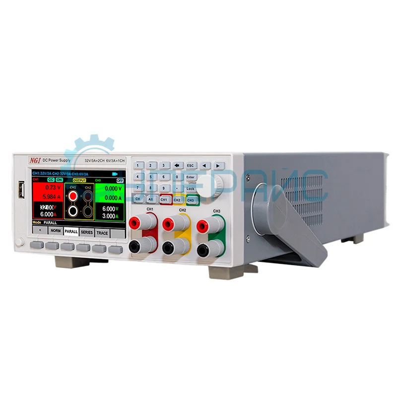 Трехканальный блок питания программируемый NGI N3412 (32В, 5А) фото 2