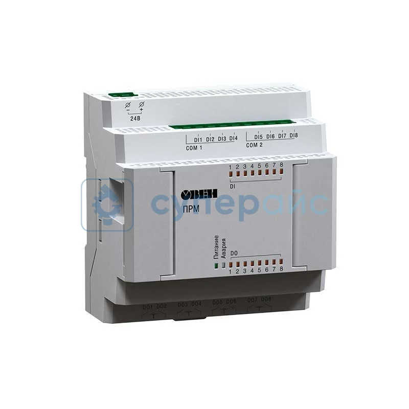 Модуль расширения для программируемых реле Овен ПРМ-220.1 фото 1