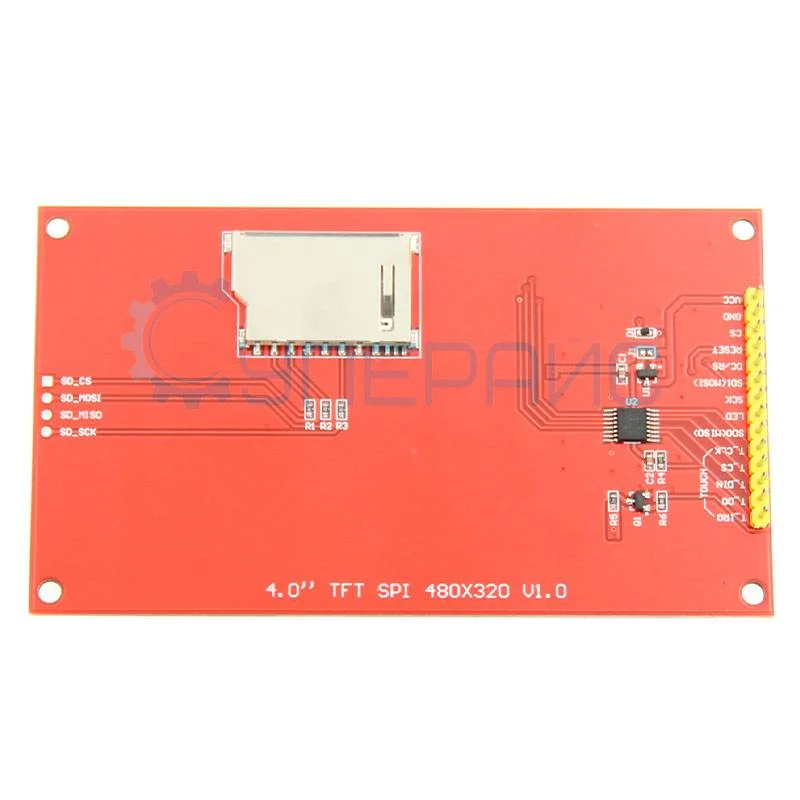 Дисплей TFT 4 дюйма сенсорный для Arduino фото 3