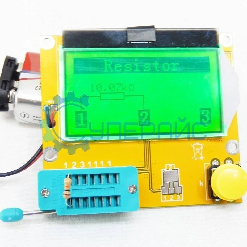 Многофункциональный измеритель LCR-T4 (RLC, ESR, транзисторы) фото 4