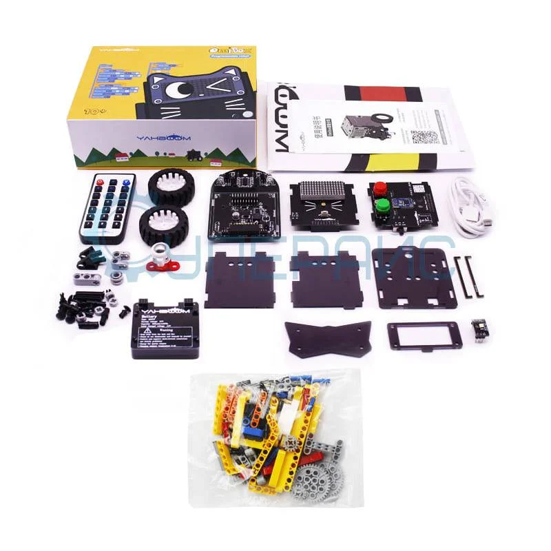 Набор для сборки программируемого робота Yahboom OmiBox Fighting version фото 8