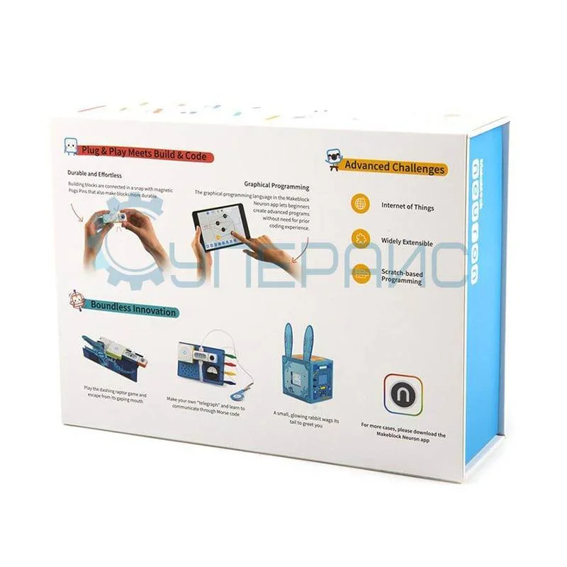 Робототехнический конструктор Makeblock Neuron Inventor Kit фото 2