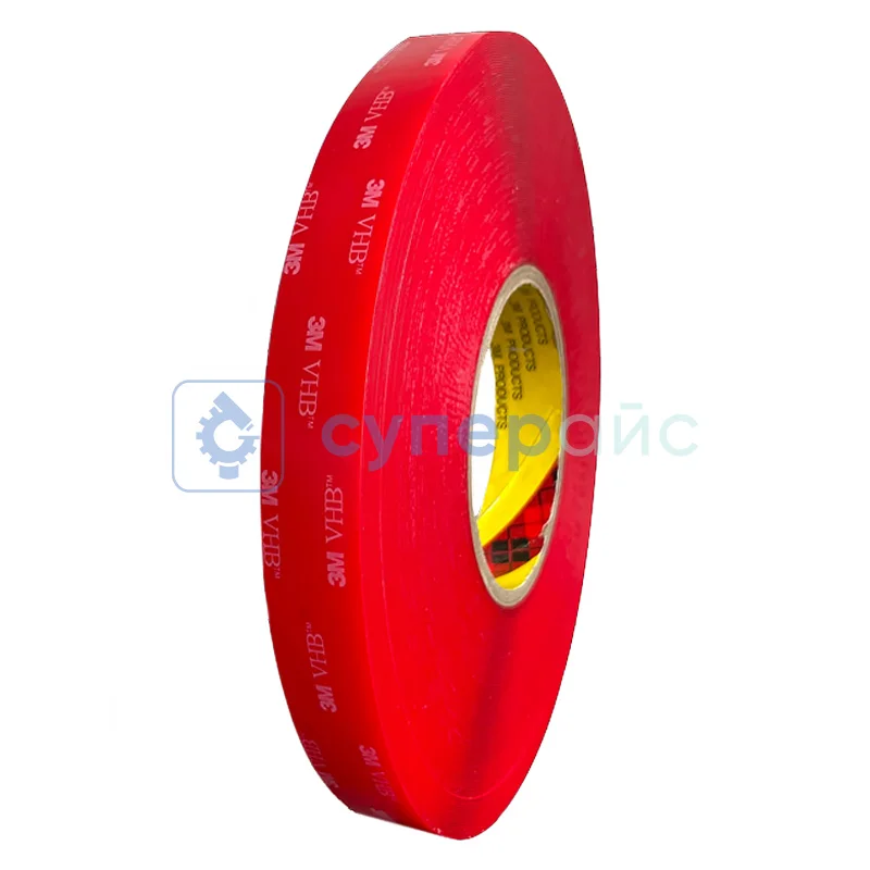 Двусторонний водостойкий скотч 3M4918 50 мм х 16,5 м фото 2