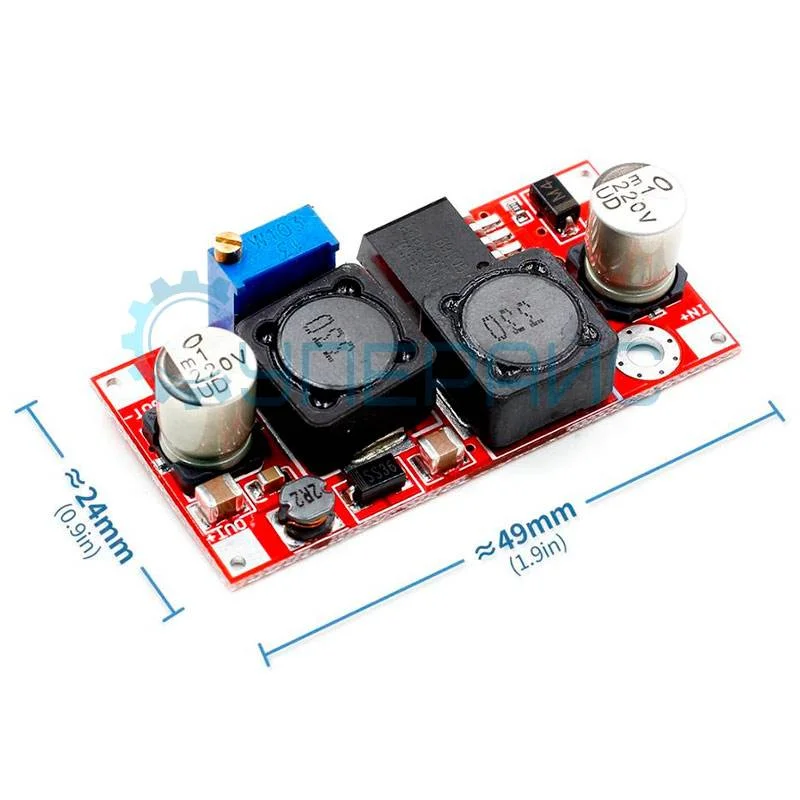 DC-DC повышающе-понижающий преобразователь XL6019 фото 2