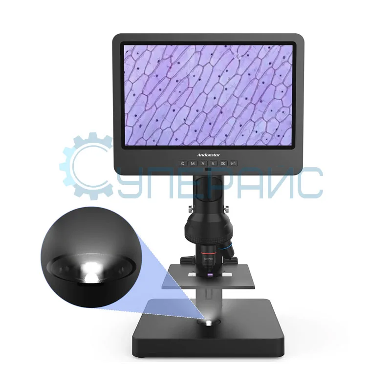 Электронный микроскоп Andonstar AD249S-P с 3 видами объективов фото 4