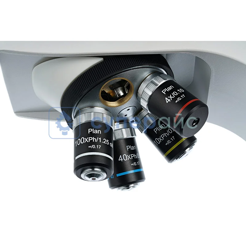 Лабораторный тринокулярный микроскоп Levenhuk MED 45T фото 7