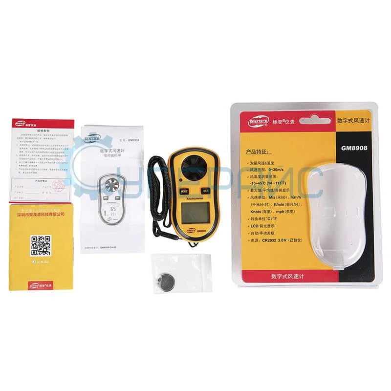 Анемометр Benetech GM8908 фото 5