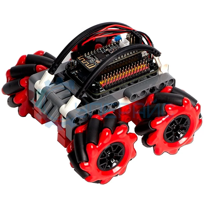 Робот автомобиль KittenBot Nanobit Mecanum Wheel Robot фото 1