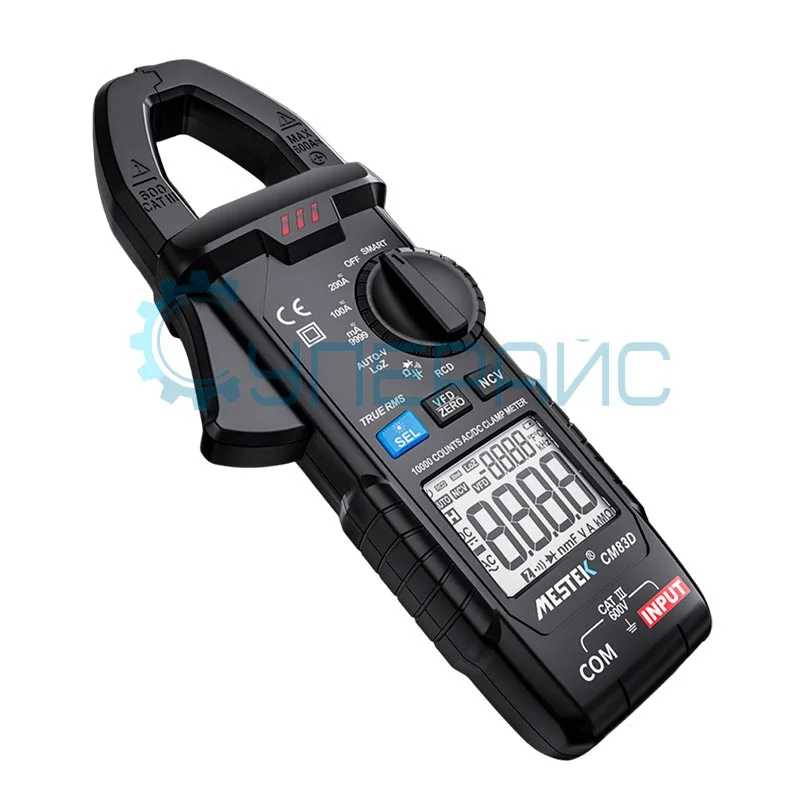 Токовые клещи-мультиметр Mestek CM83D переменного и постоянного тока фото 2
