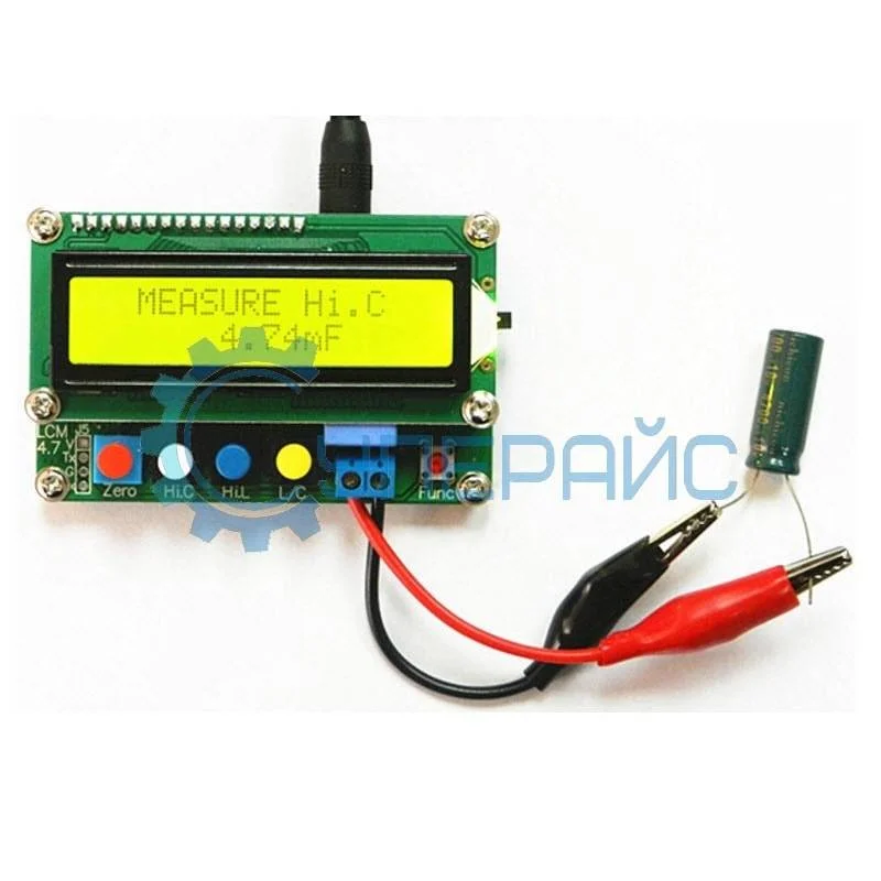 Измеритель емкости и индуктивности JUNTEK LC100-A с щупами для SMD фото 4