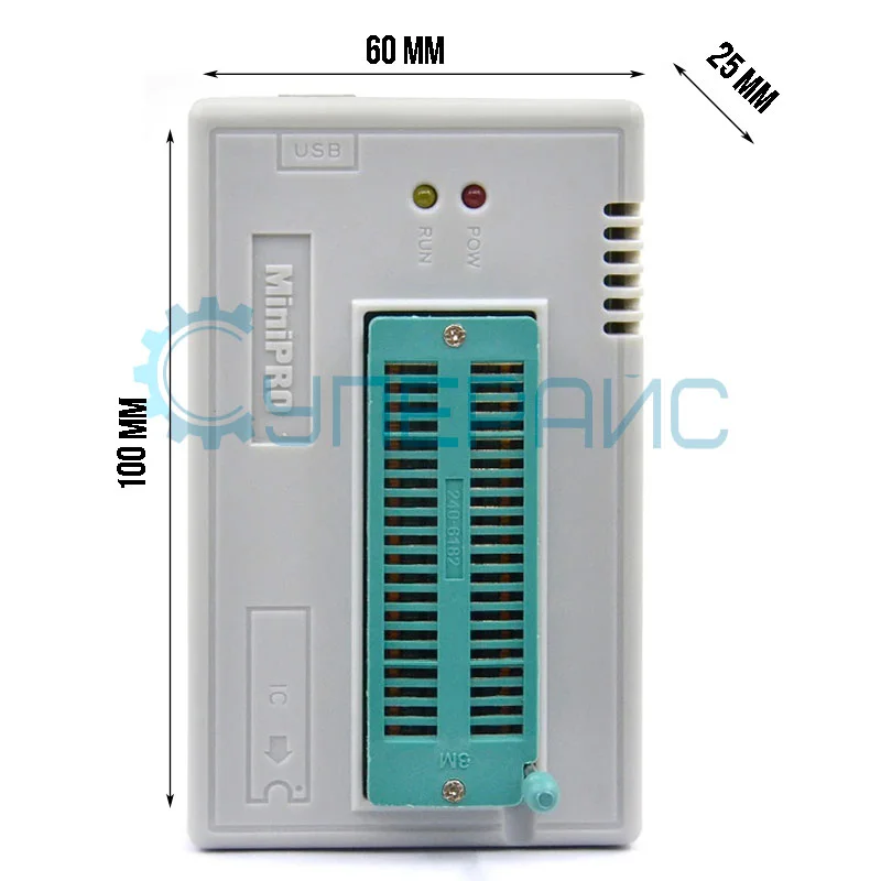 Программатор USB MiniPro TL866II Plus фото 8