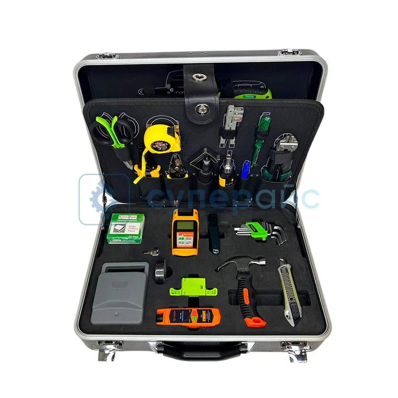 Набор инструментов KomShine KFS-40D для обслуживания оптического кабеля фото 1