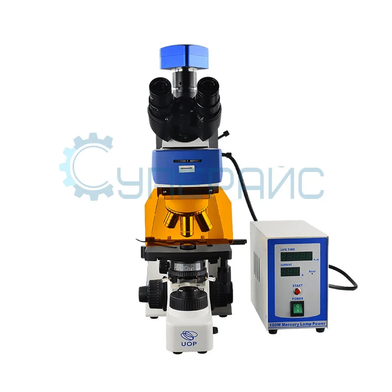 Оптический флуоресцентный микроскоп UOP UY203i фото 7