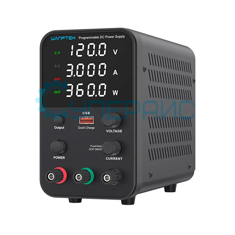 Цифровой программируемый блок питания Wanptek WPS605H (60В, 5А) фото 2