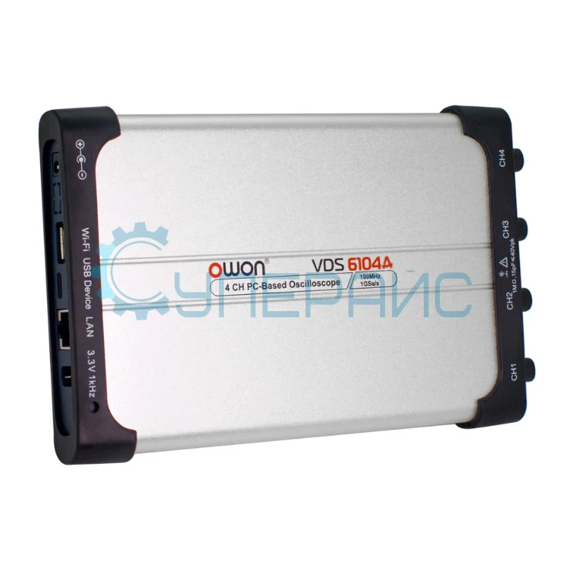 4-канальный осциллограф OWON VDS6104A фото 1