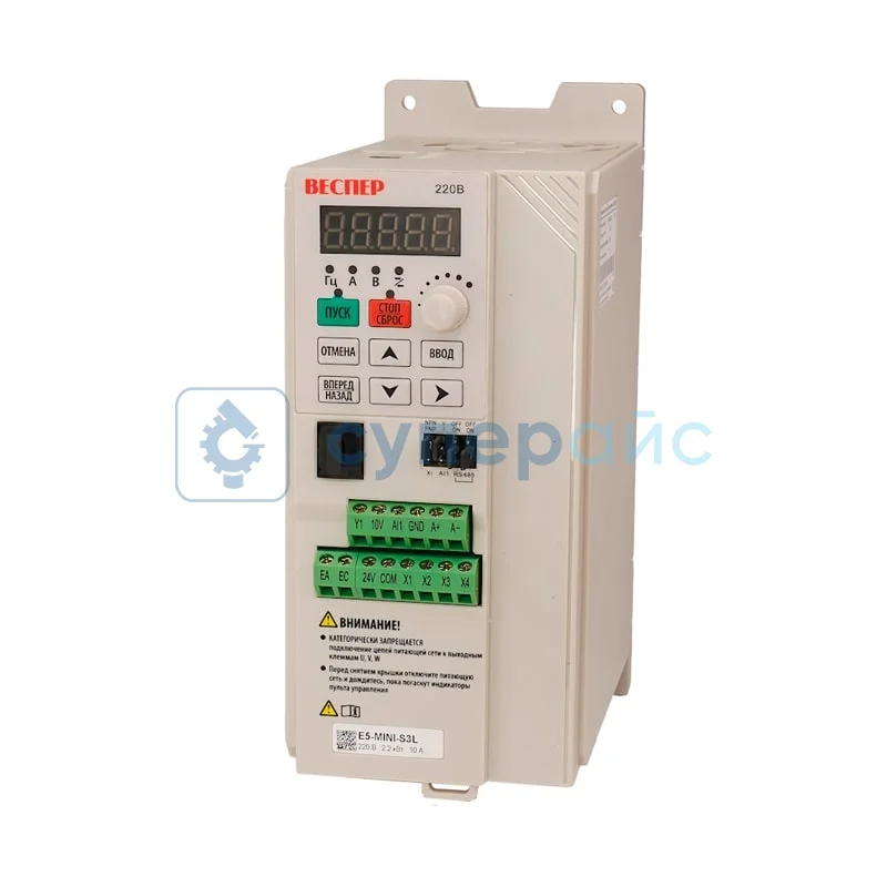 Частотный преобразователь Веспер E5-MINI 2,2 кВт -S3L фото 1