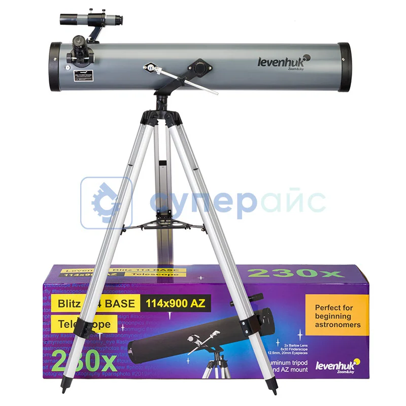 Телескоп Levenhuk Blitz 114 BASE фото 9