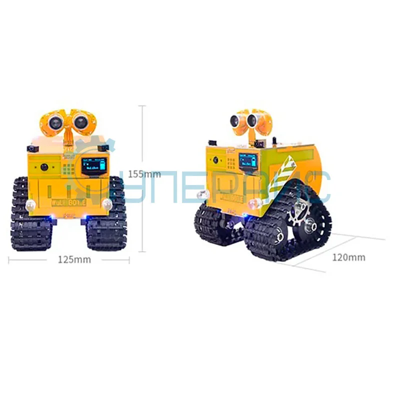 Робот-танк с камерой Xiao-r WuLiBot с контроллером, совместимым со средой Arduino фото 8