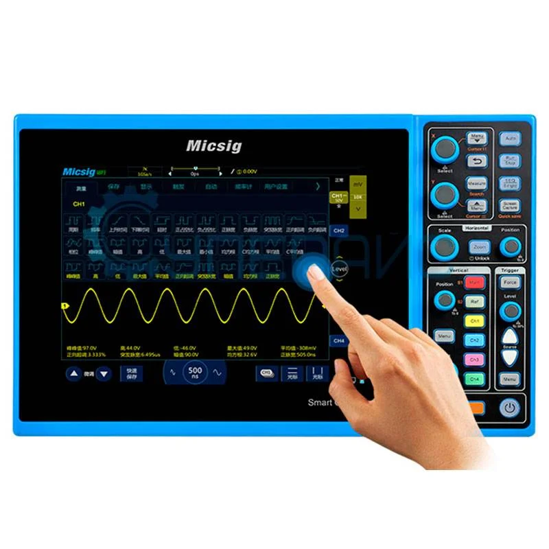 Планшетный цифровой осциллограф Micsig STO1102C Plus фото 4