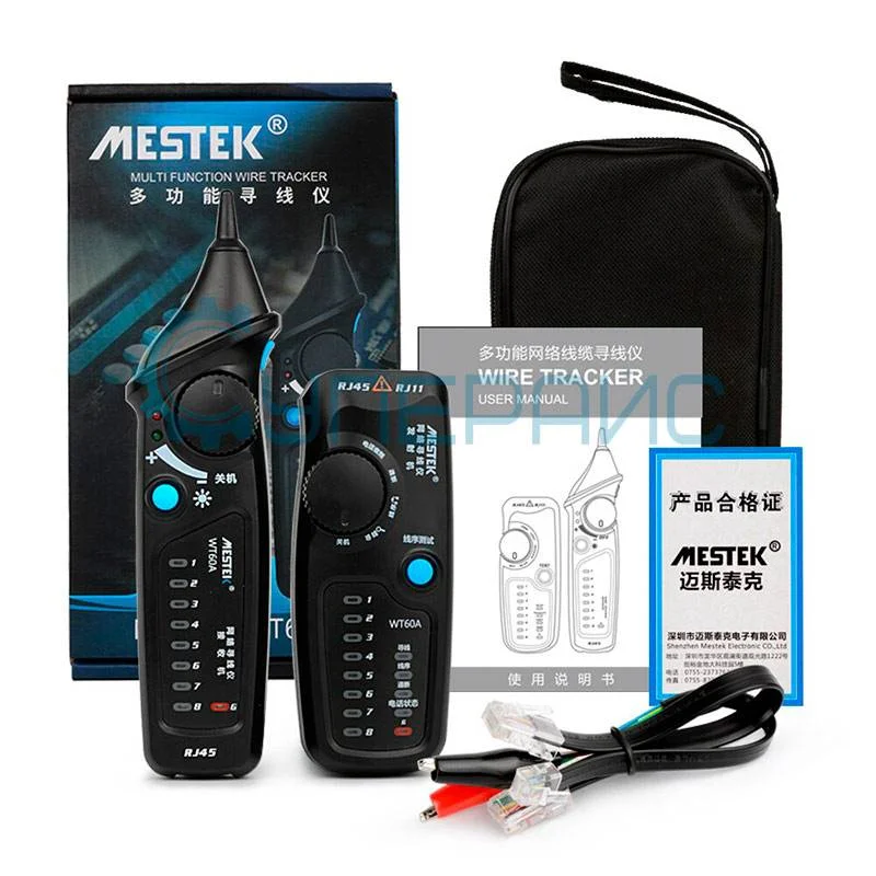 Тестер кабельных линий Mestek WT-60A фото 8