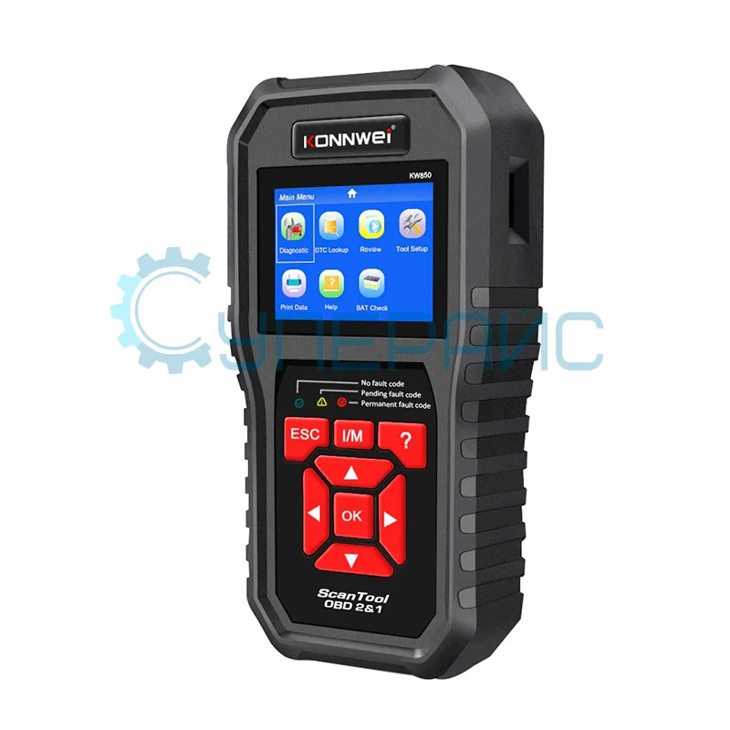 Автосканер Konnwei KW850 для диагностики автомобиля фото 2