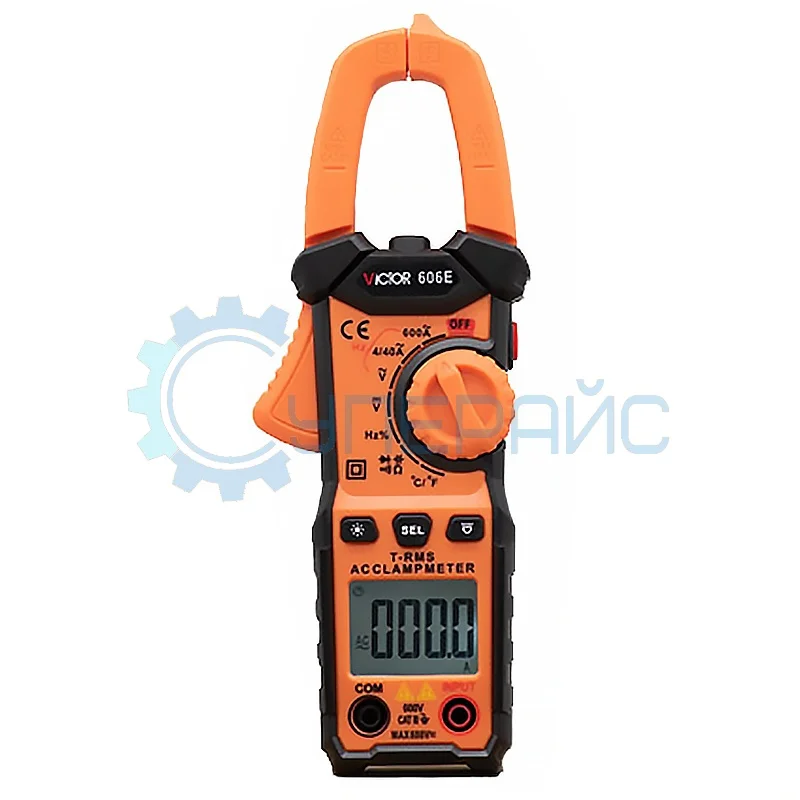 Цифровые токоизмерительные клещи Victor 606Е фото 1