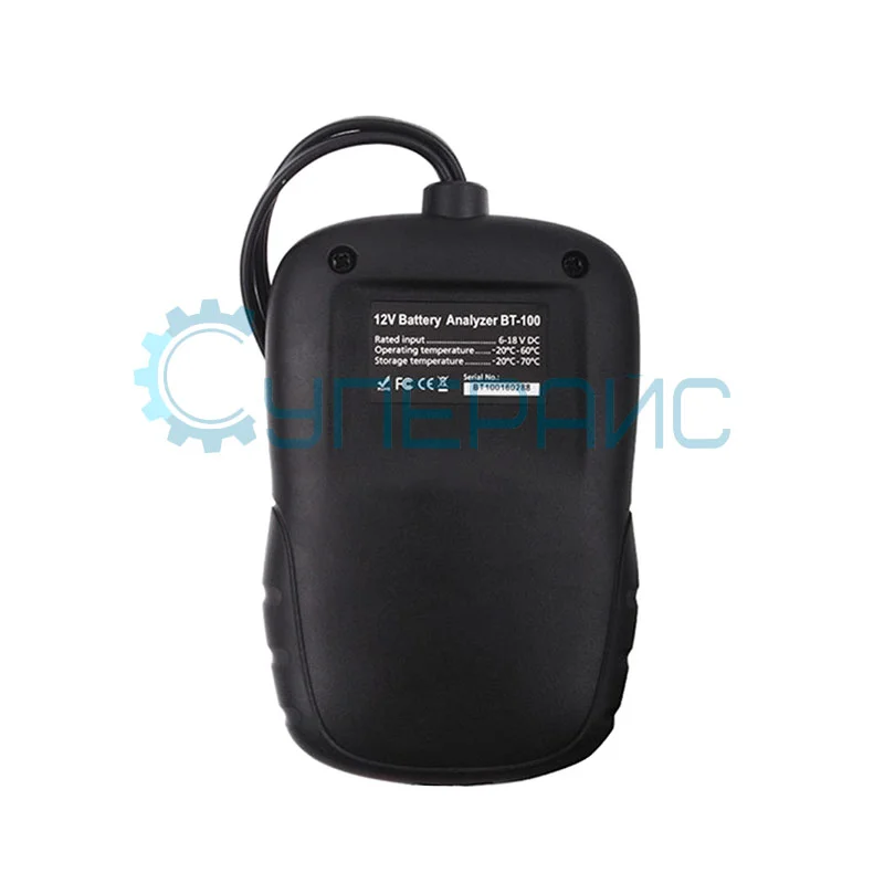 Тестер аккумуляторных батарей автомобилей Foxwell BT100 фото 3