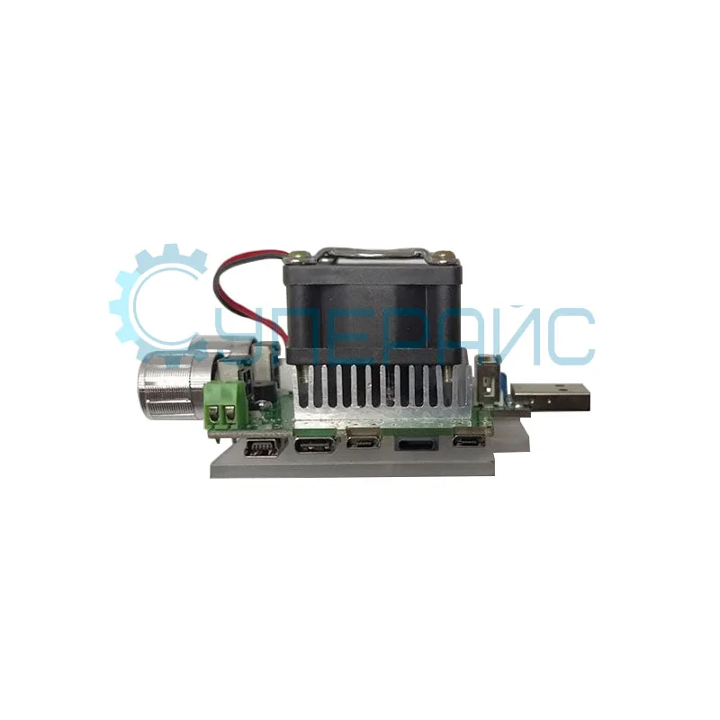 USB тестер с регулируемой нагрузкой JUWEI JW-D2LCDS-35W (J7-f) фото 2