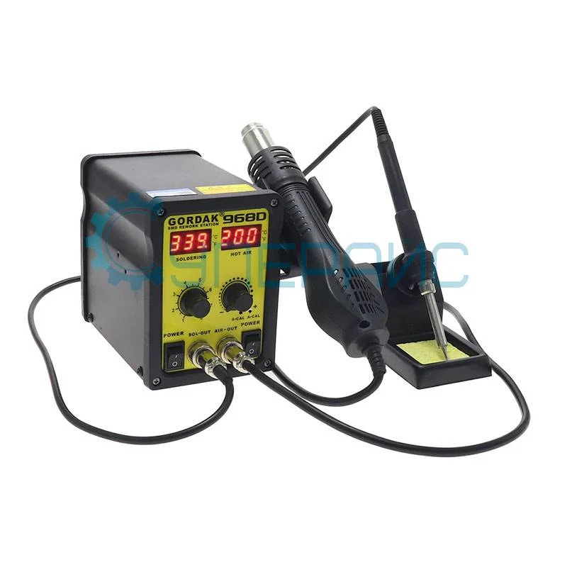 Антистатическая паяльная станция GORDAK 968D фото 2