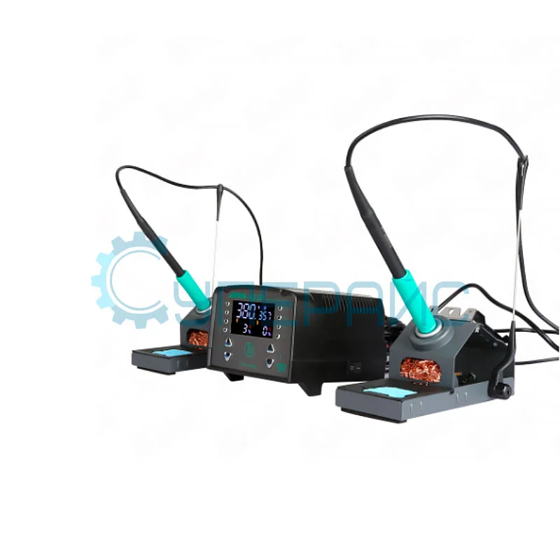 Мощная паяльная станция AIFEN A220 с двумя паяльниками (350 Вт) фото 5