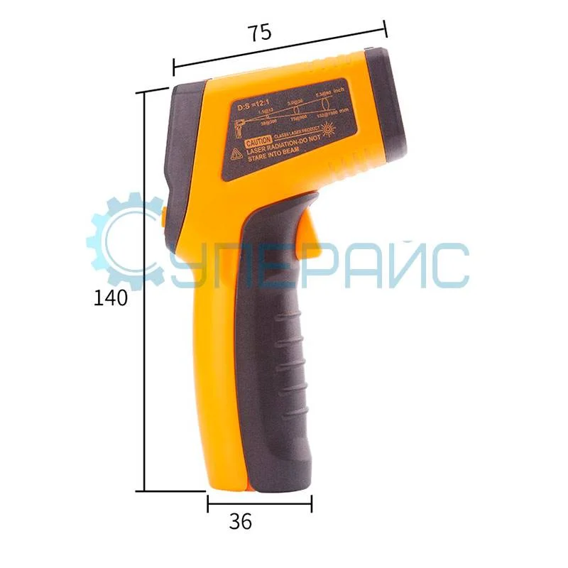 Бесконтактный пирометр Chuanyu T380 фото 7